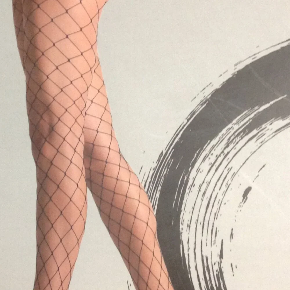 (Bundle of 3) Natori Ultra Maxi Net Tights Black Small NWT